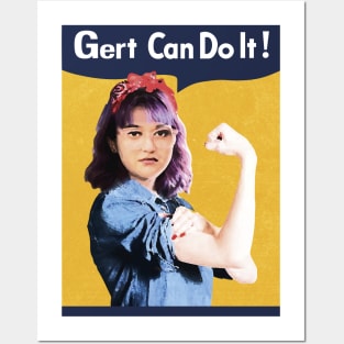 Gert Can Do it Posters and Art